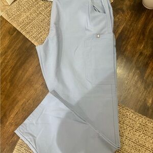 Vapor Blue Yola Scrub Pants